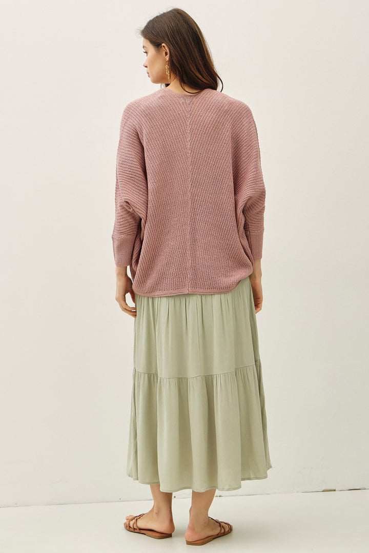 Be Cool Knit Cardigan (Blush)