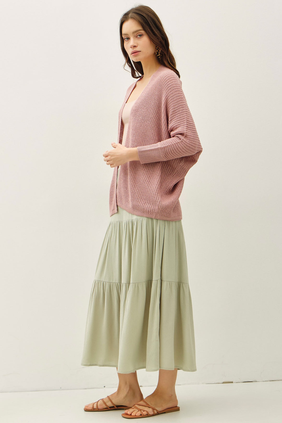 Be Cool Knit Cardigan (Blush)