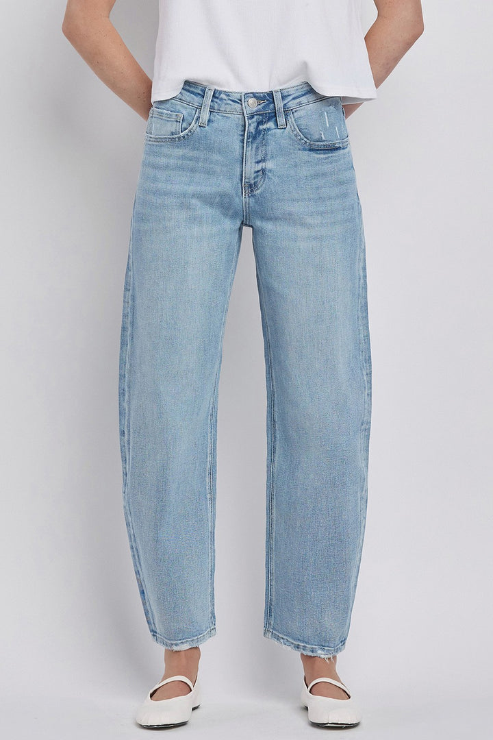 Vervet High Rise Barrel Jean