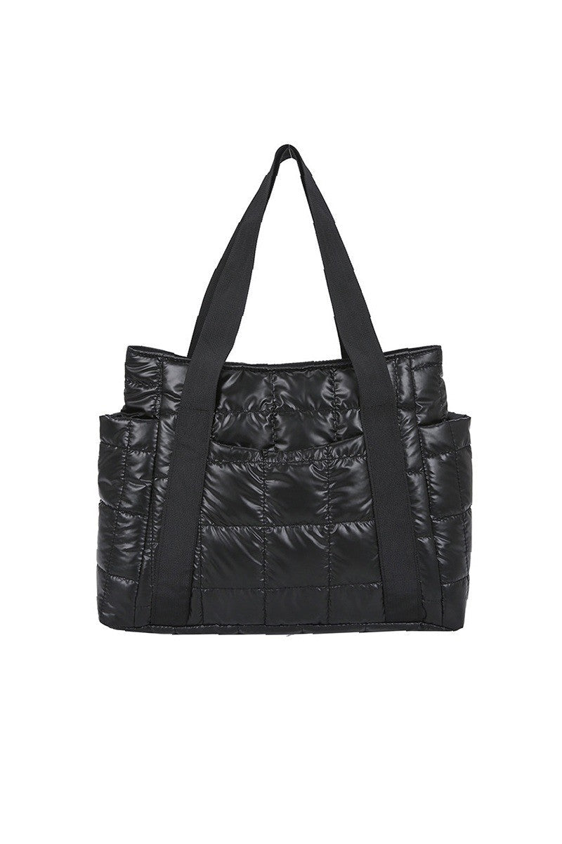 Puffy Quilted Tote Bag (2 colours)