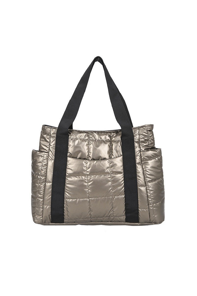 Puffy Quilted Tote Bag (2 colours)
