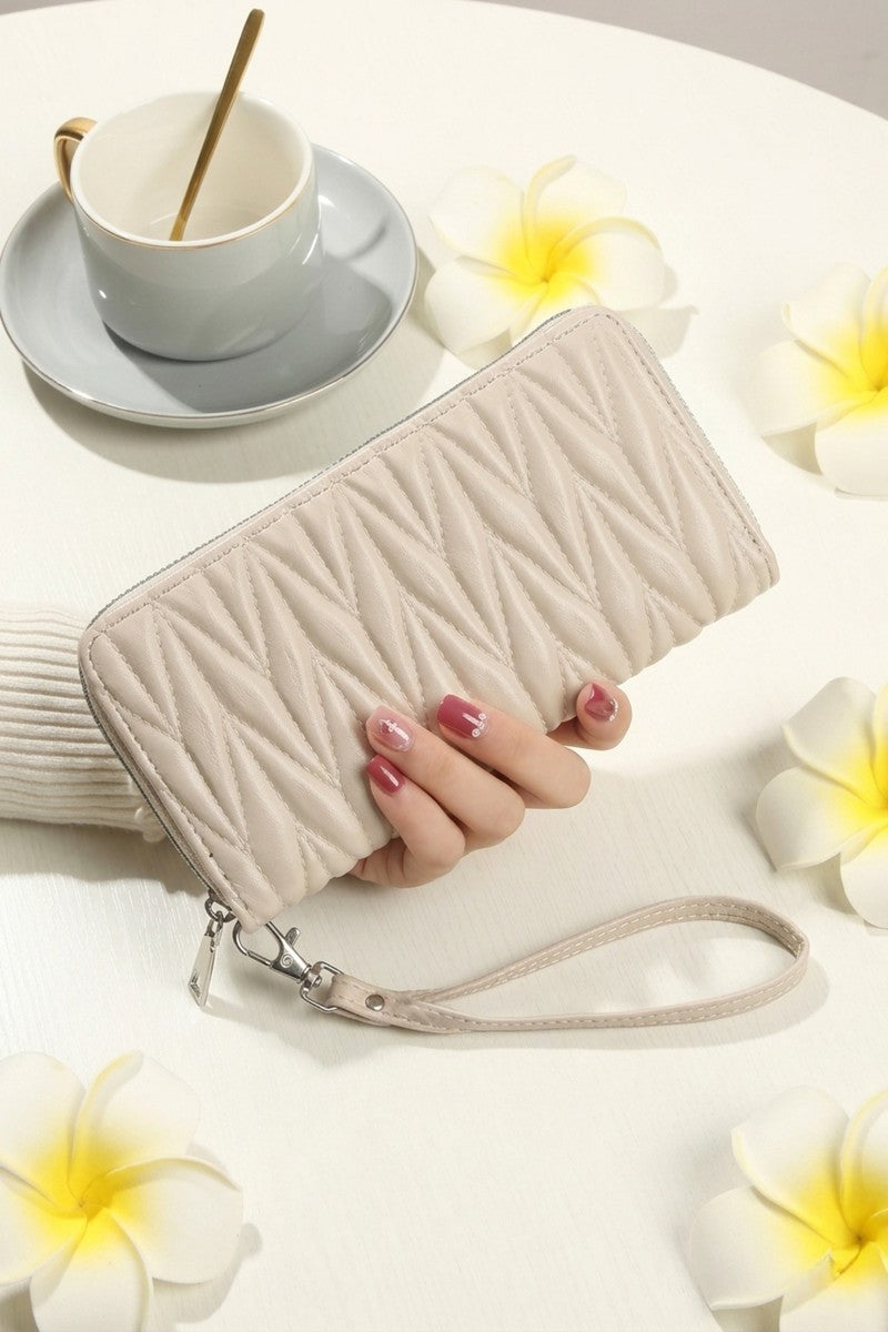 Vegan Leather Clutch Wallet (6 colours)