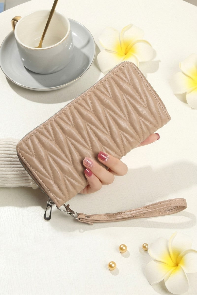 Vegan Leather Clutch Wallet (6 colours)