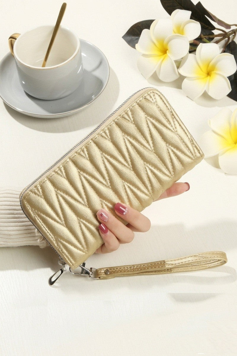 Vegan Leather Clutch Wallet (6 colours)
