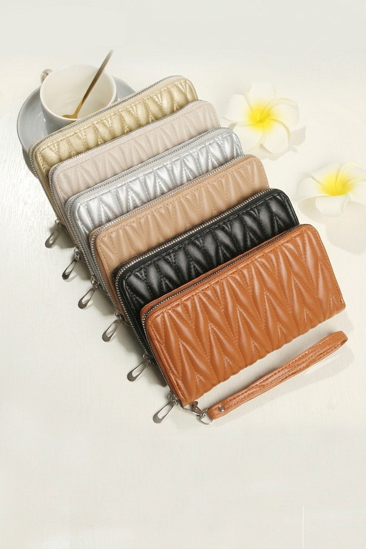Vegan Leather Clutch Wallet (6 colours)