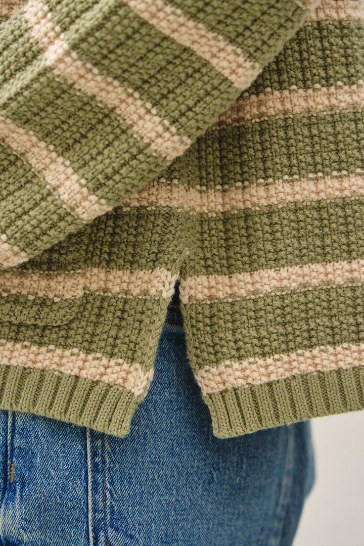 Be Cool Lola Striped Cardigan