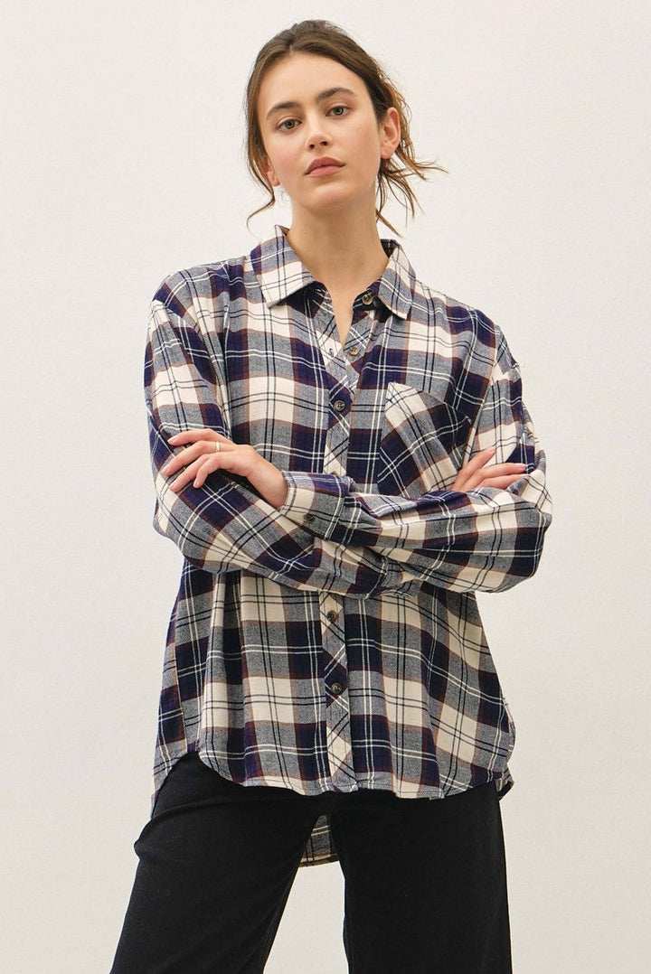 Be Cool Mason Plaid Shirt