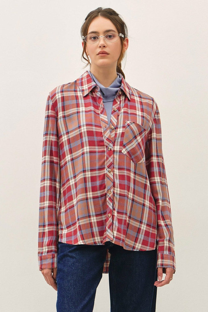 Be Cool Delilah Plaid Flannel