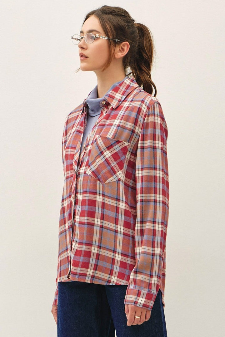 Be Cool Delilah Plaid Flannel
