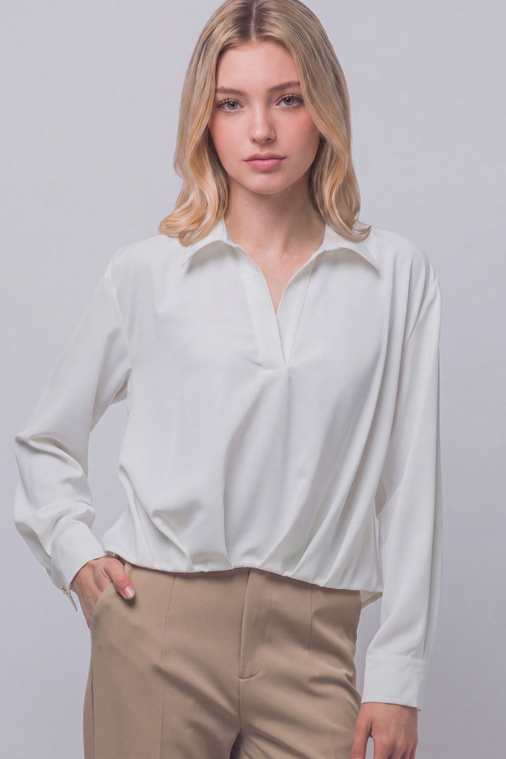 Love Tree Celeste Blouse (Ivory)