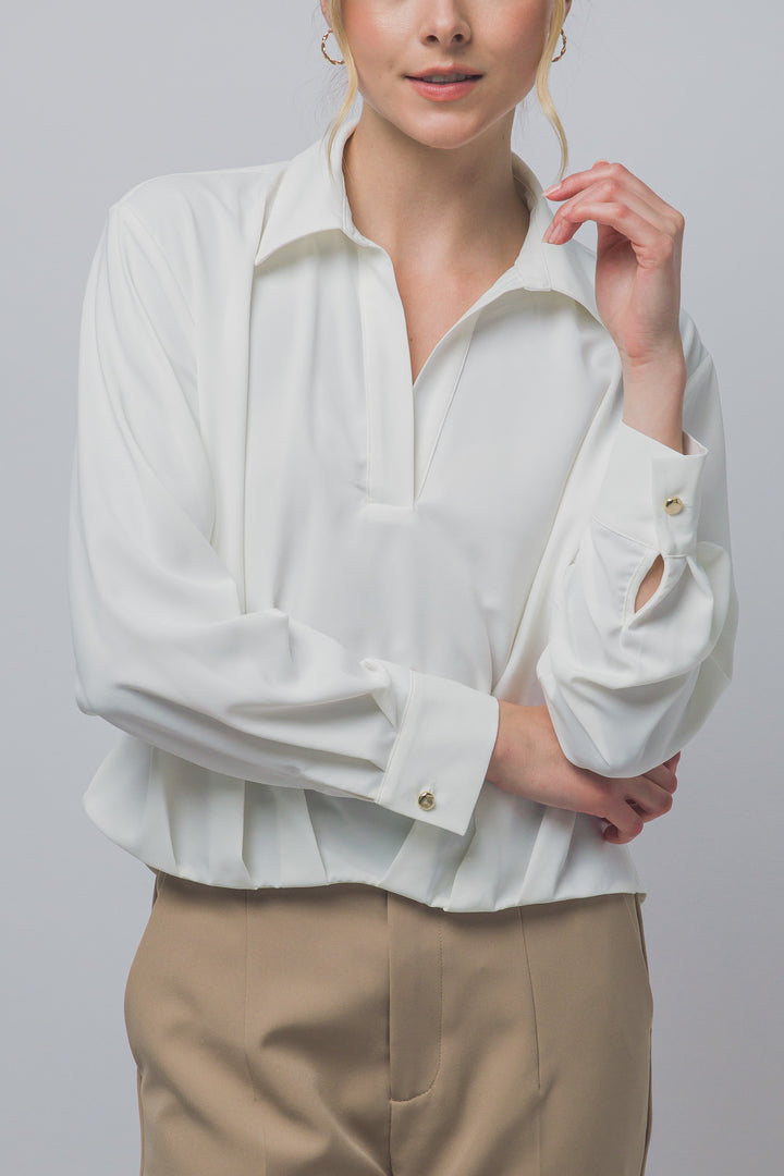 Love Tree Celeste Blouse (Ivory)