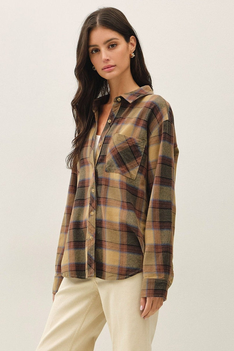Be Cool Cotton Plaid Shirt