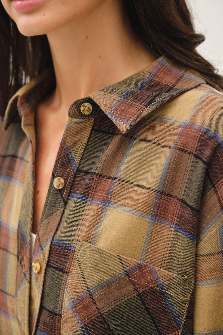 Be Cool Cotton Plaid Shirt