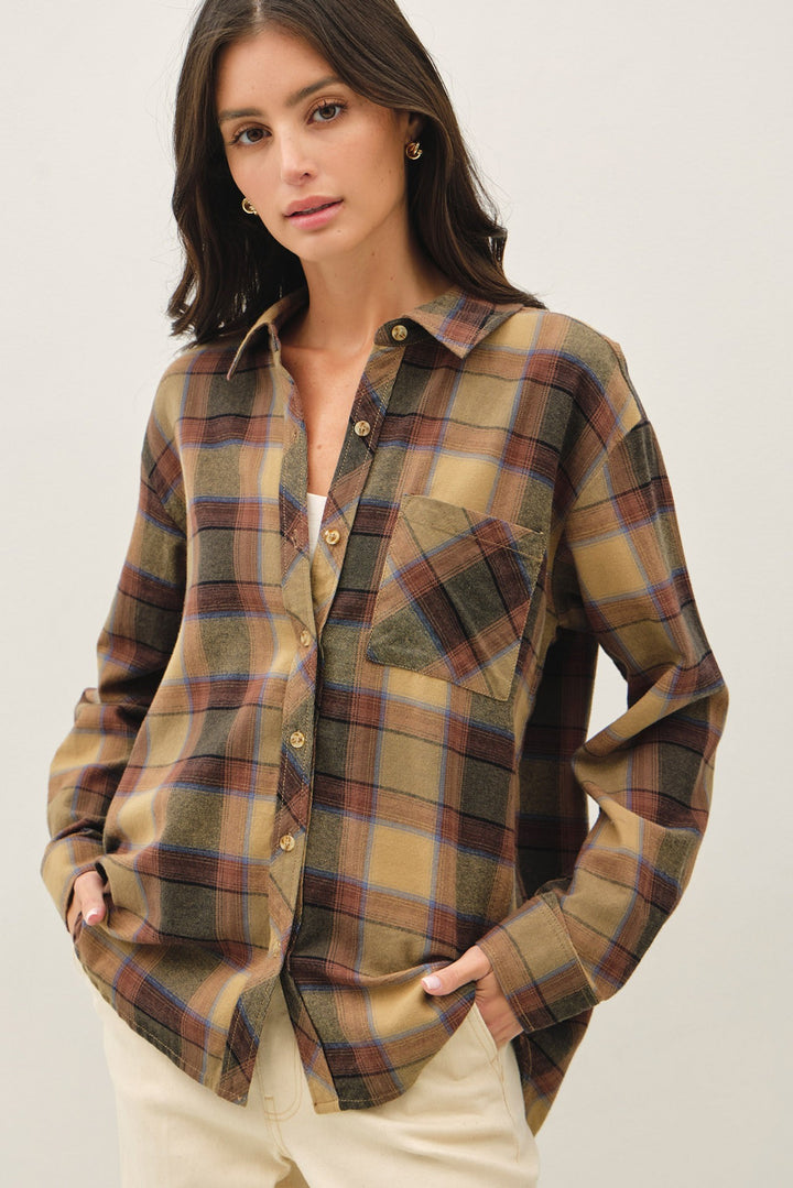 Be Cool Cotton Plaid Shirt