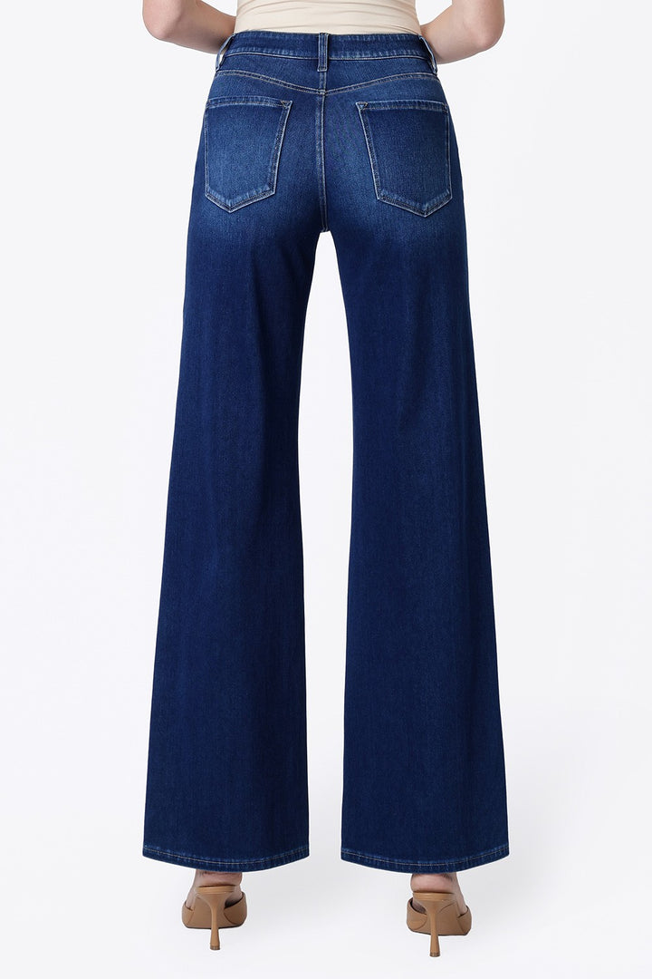 Flying Monkey High Rise Wide Leg Jean