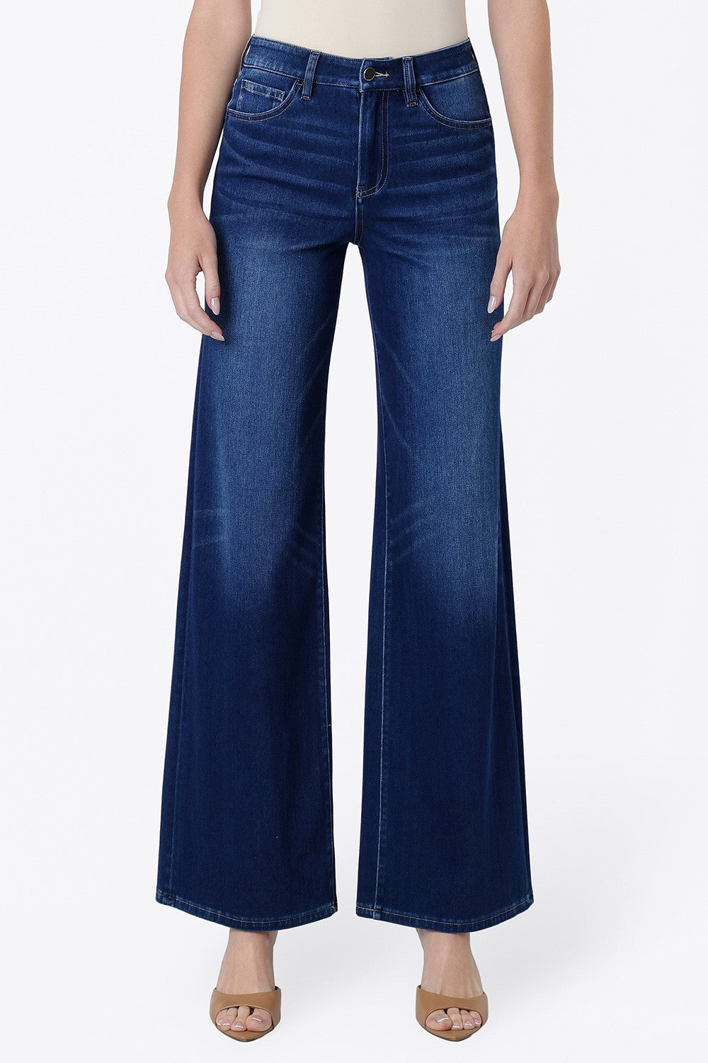 Flying Monkey High Rise Wide Leg Jean