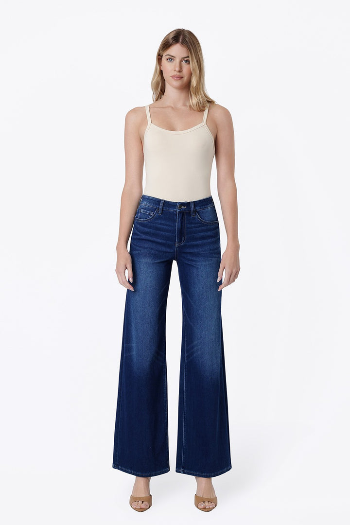 Flying Monkey High Rise Wide Leg Jean
