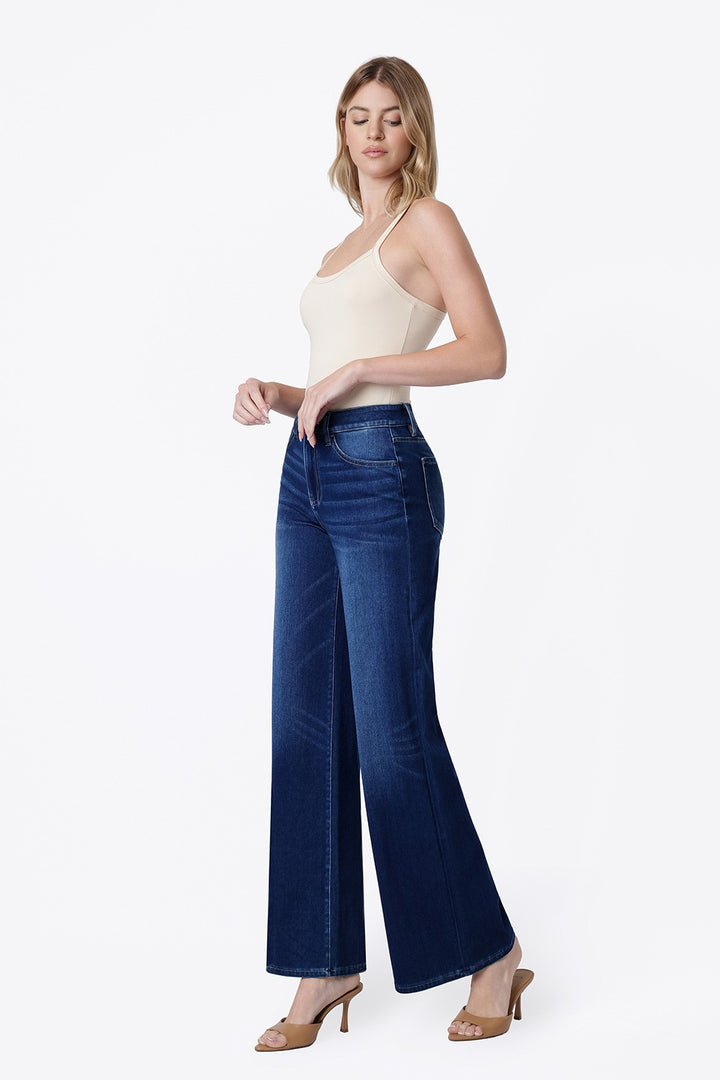 Flying Monkey High Rise Wide Leg Jean