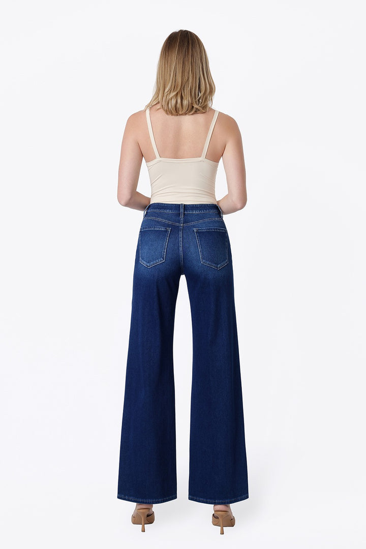 Flying Monkey High Rise Wide Leg Jean