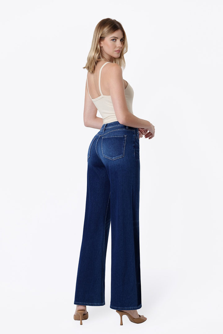 Flying Monkey High Rise Wide Leg Jean