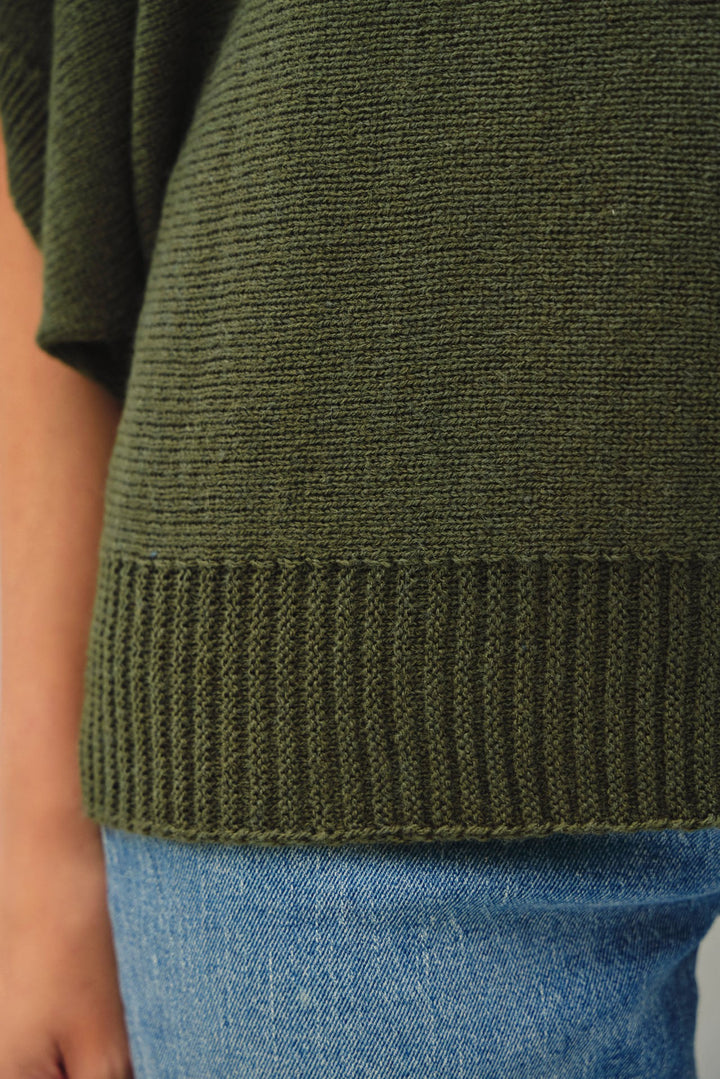 Be Cool Isla Sweater Tee (Winter Forest)