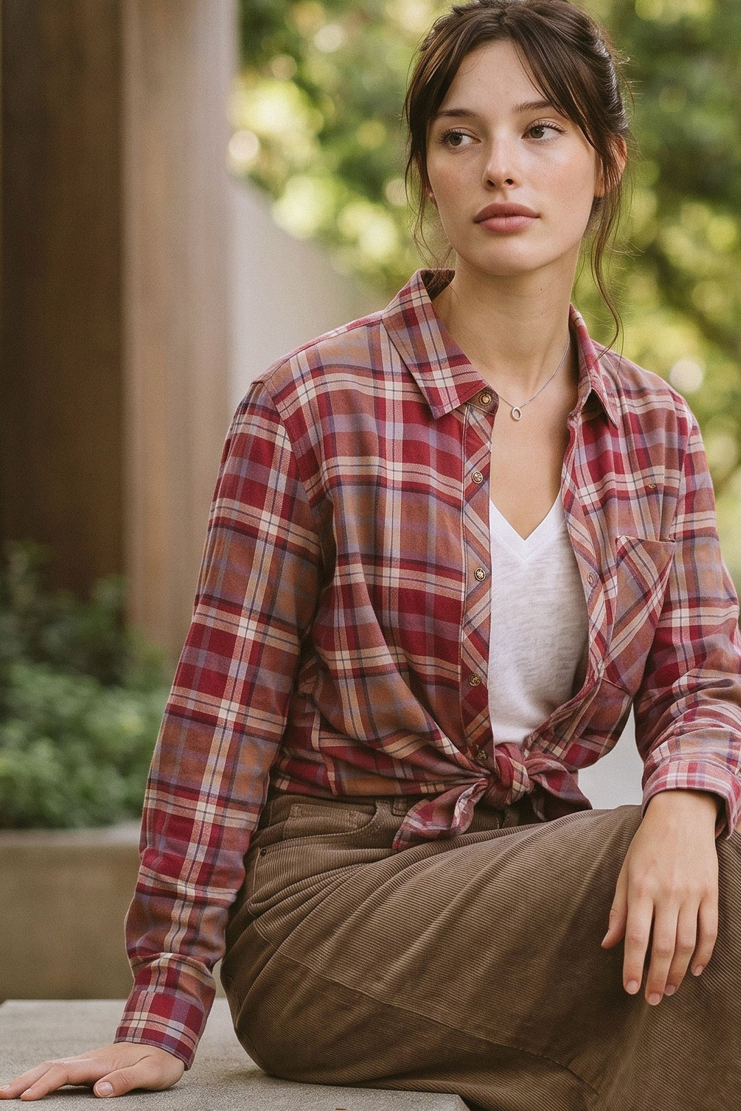 Be Cool Delilah Plaid Flannel