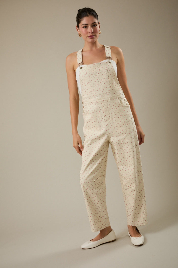 Sunday Edition Ditsy Twill Overall