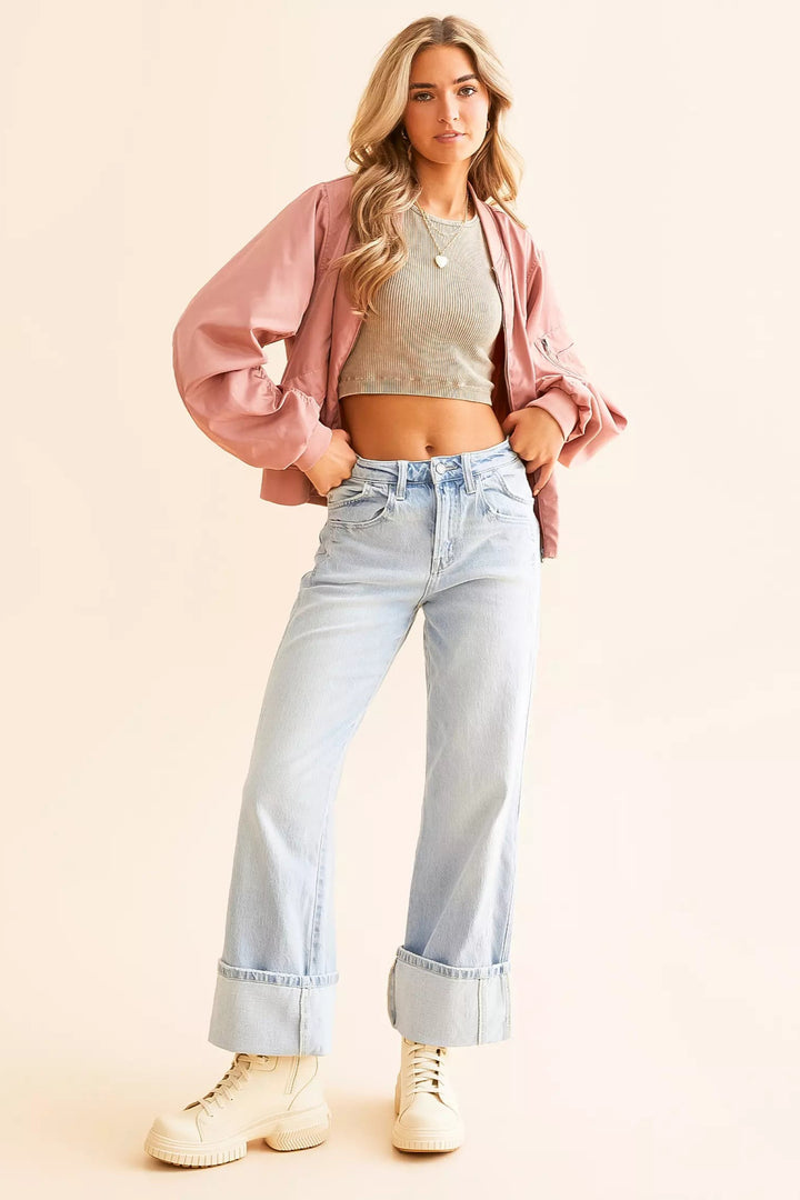 Vervet Baggy Wide Leg Jean