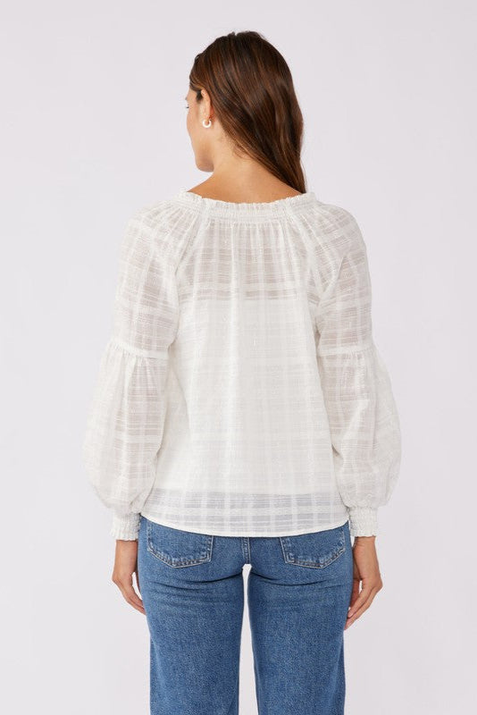 Lovestitch Moonlit Peasant Blouse