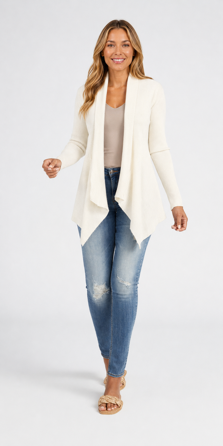 Dreamy Waterfall Cardigan (Ivory)