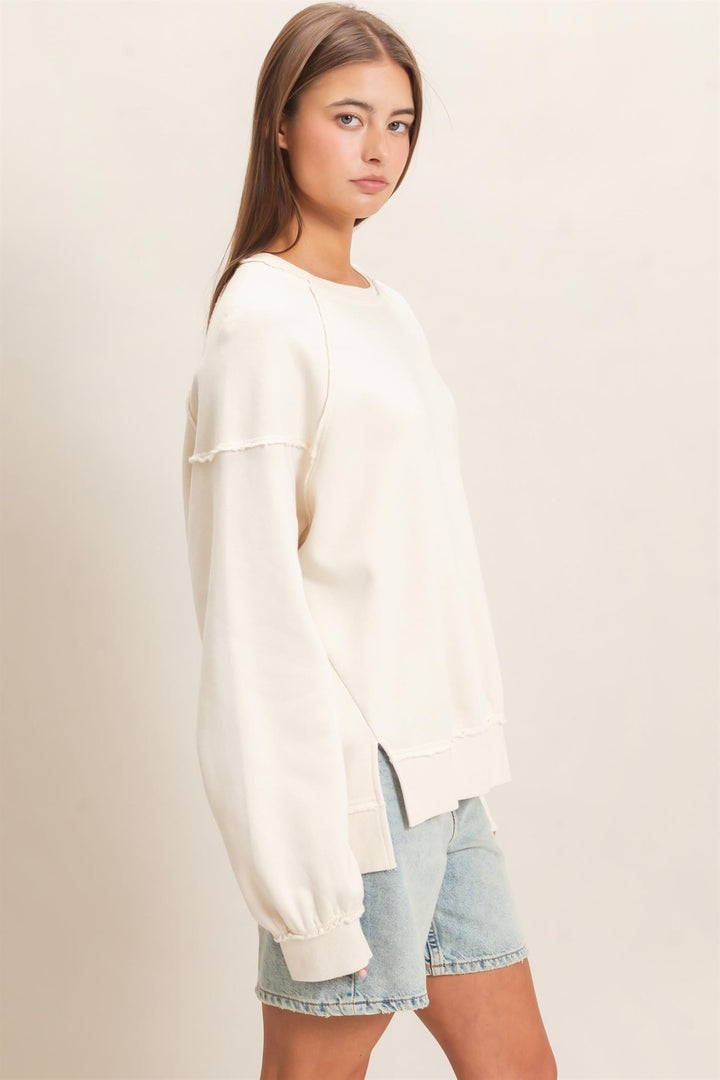 HYFVE Vintage Wash Sweatshirt (Alpaca)