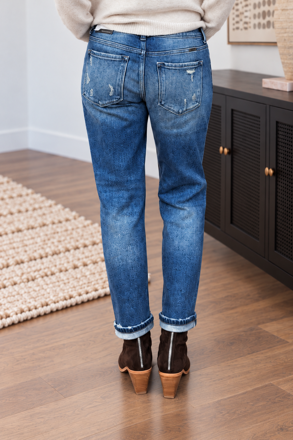 Kancan Evelin Mid Rise Slim Jean