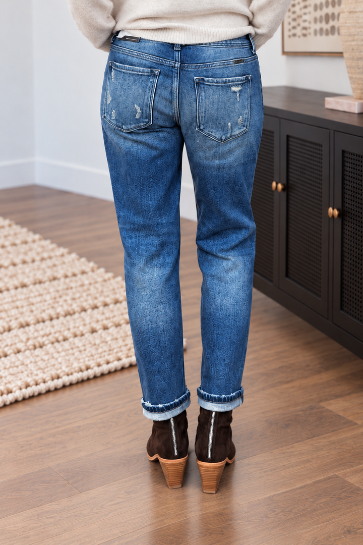 Kancan Evelin Mid Rise Slim Jean