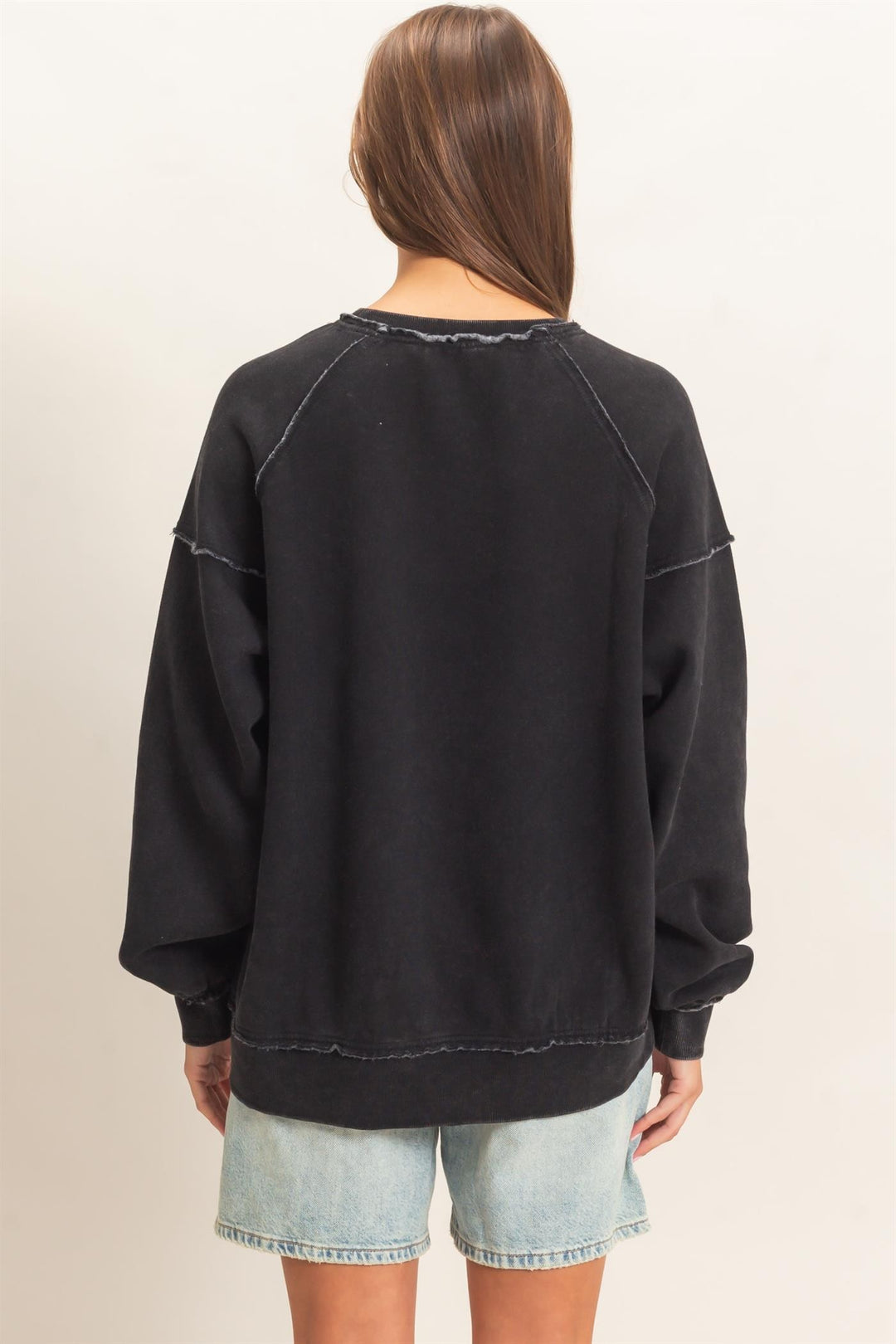 HYFVE Vintage Wash Sweatshirt (Black)