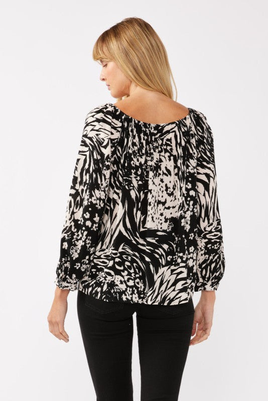 Lovestitch Midnight Oasis Blouse