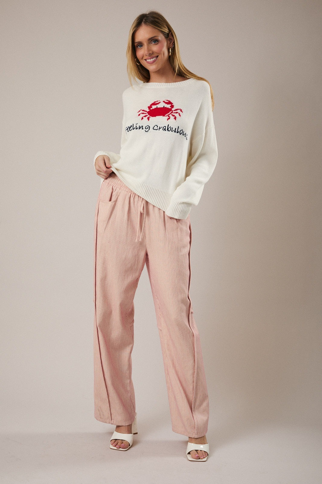 Sunday Edition Feeling Crabulous Sweater