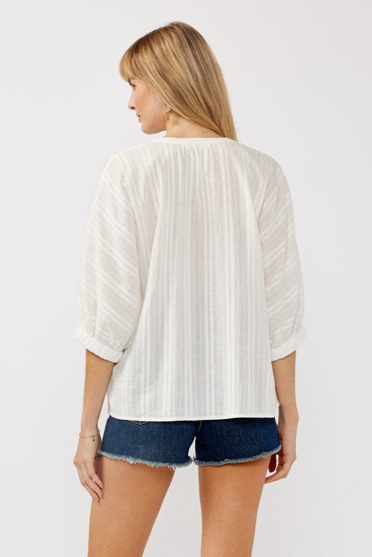 Lovestitch Anastasia Striped Blouse