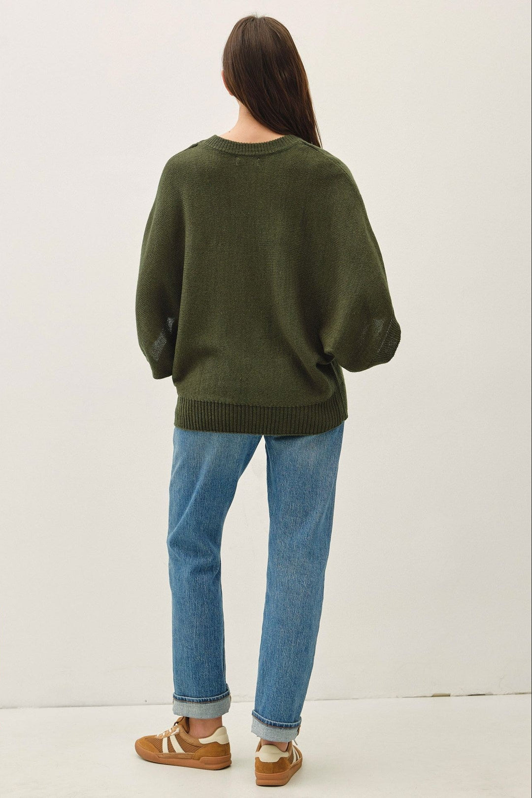 Be Cool Isla Sweater Tee (Winter Forest)
