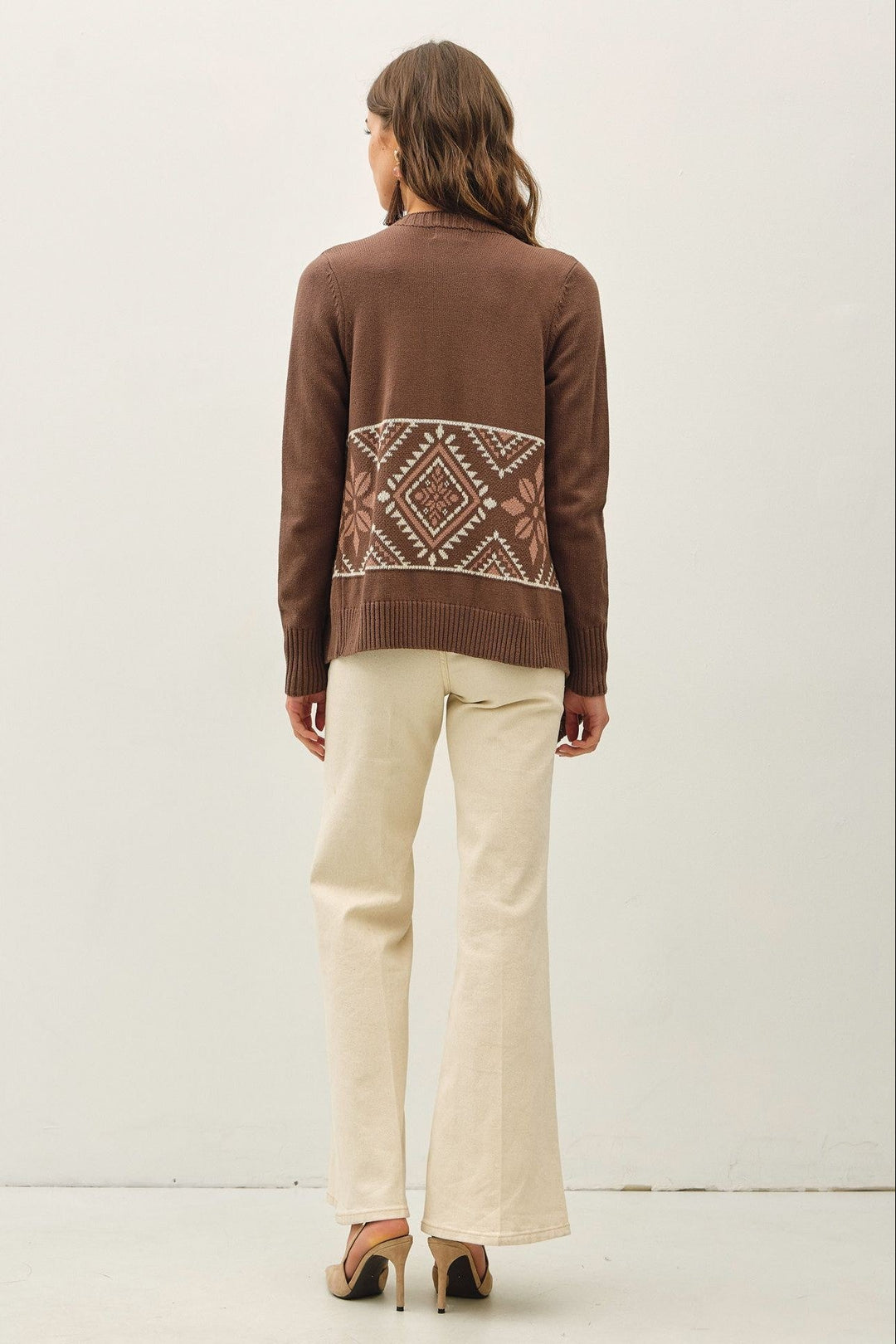 Be Cool Aztec Cardigan (Brown)