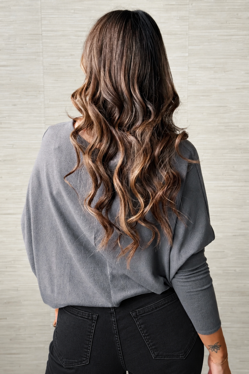 Jolie All Day Slouch Top (Gull Grey)