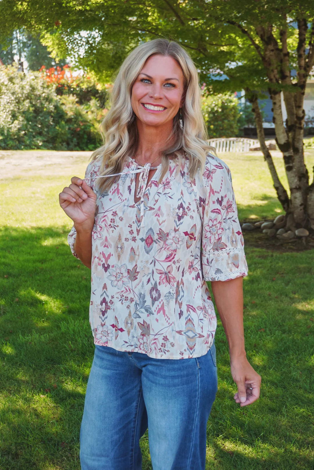 Lovestitch Moonflower Lace Blouse