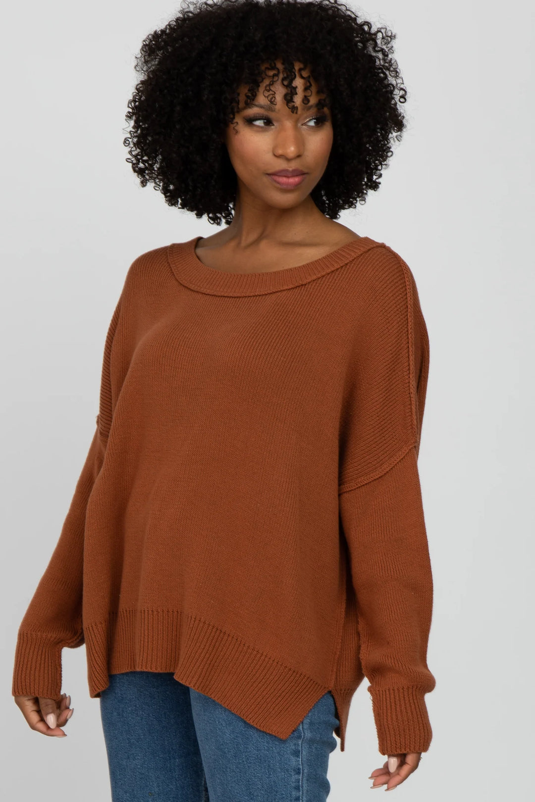 My Cozy At Home Sweater (Camel)