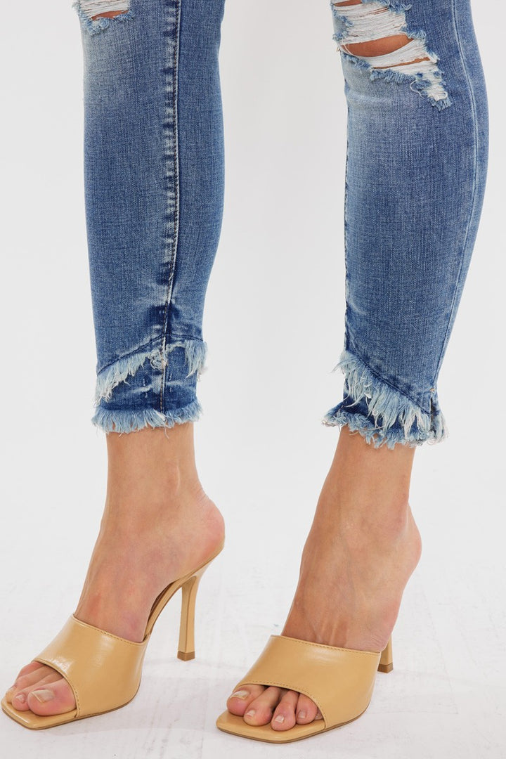 Kancan Nala Mid Rise Jean (Mid Wash)