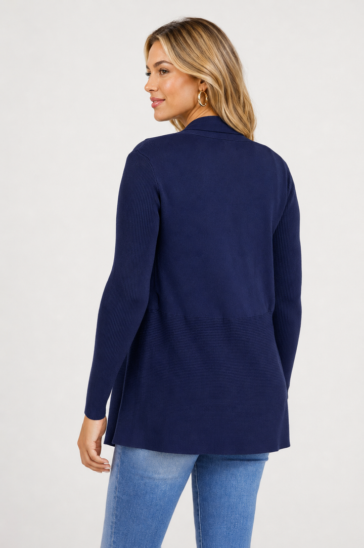 Dreamy Waterfall Cardigan (Navy)