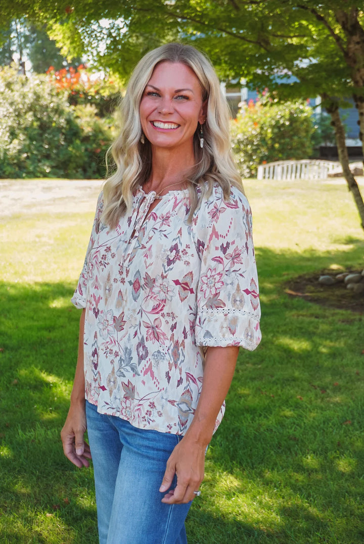 Lovestitch Moonflower Lace Blouse