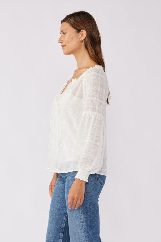 Lovestitch Moonlit Peasant Blouse