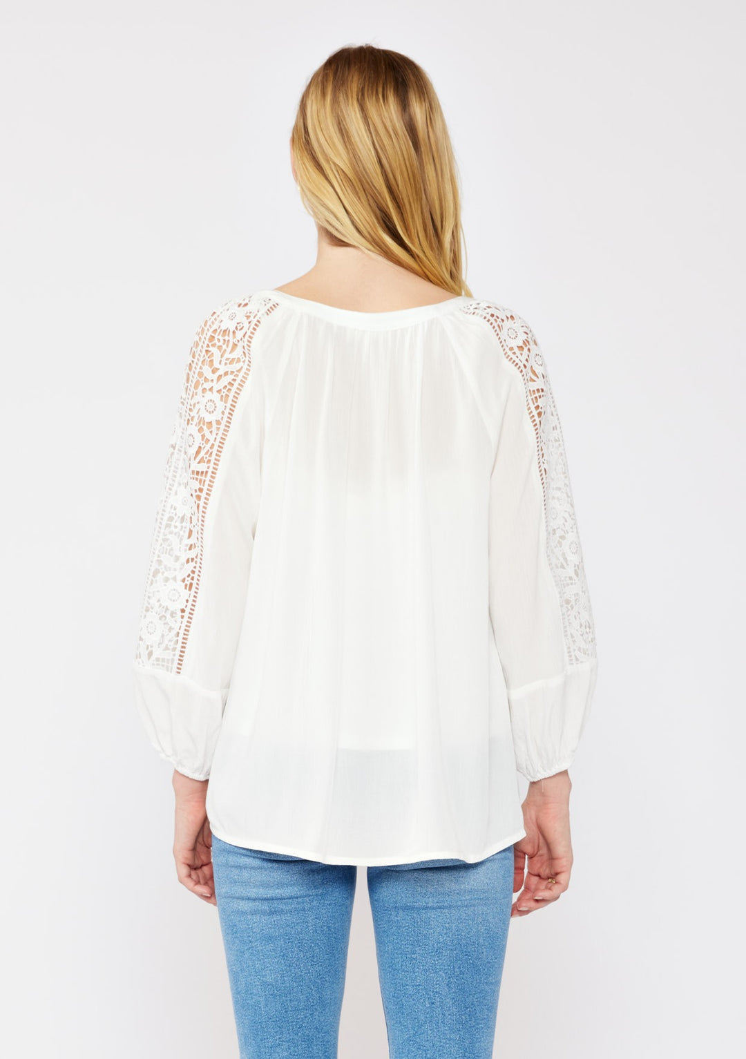 Lovestitch Asher Lace Blouse (Cream)