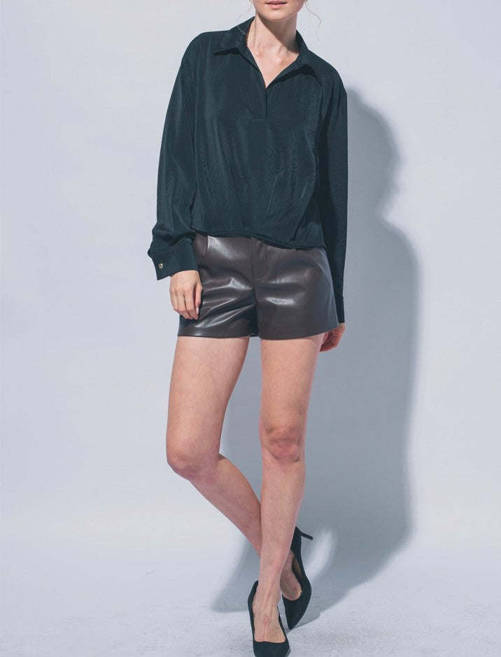 Love Tree Celeste Blouse (Black)