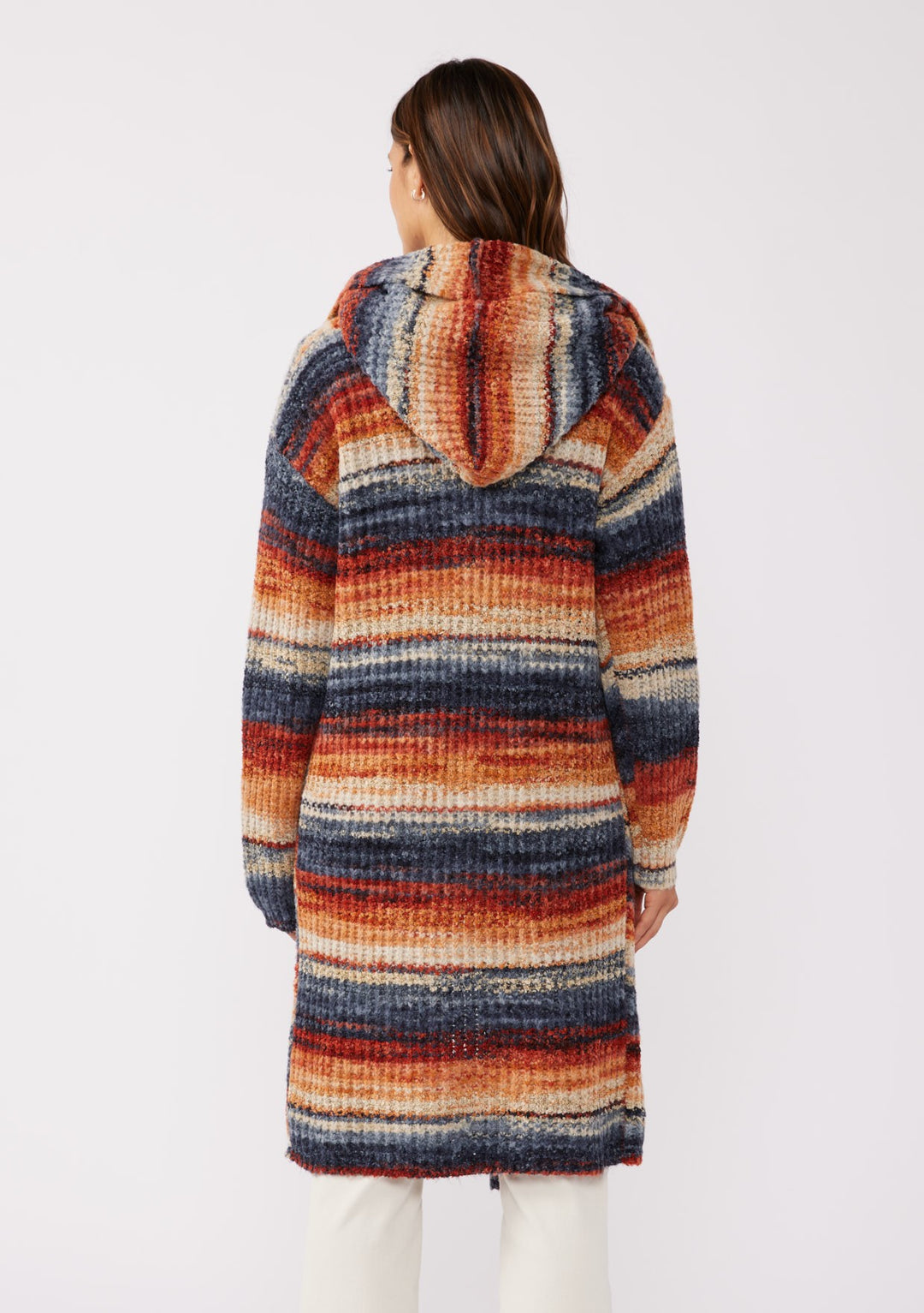 Lovestitch Ozzy Knit Cardigan (Rust Multi)