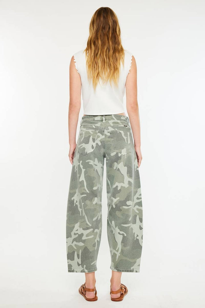 Kancan Camo Horseshoe Jean